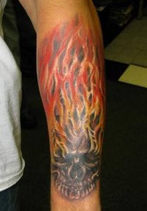 Fire Tattoos for Men