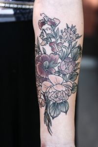 Floral Arm Tattoos