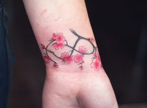 Floral Wrist Tattoo