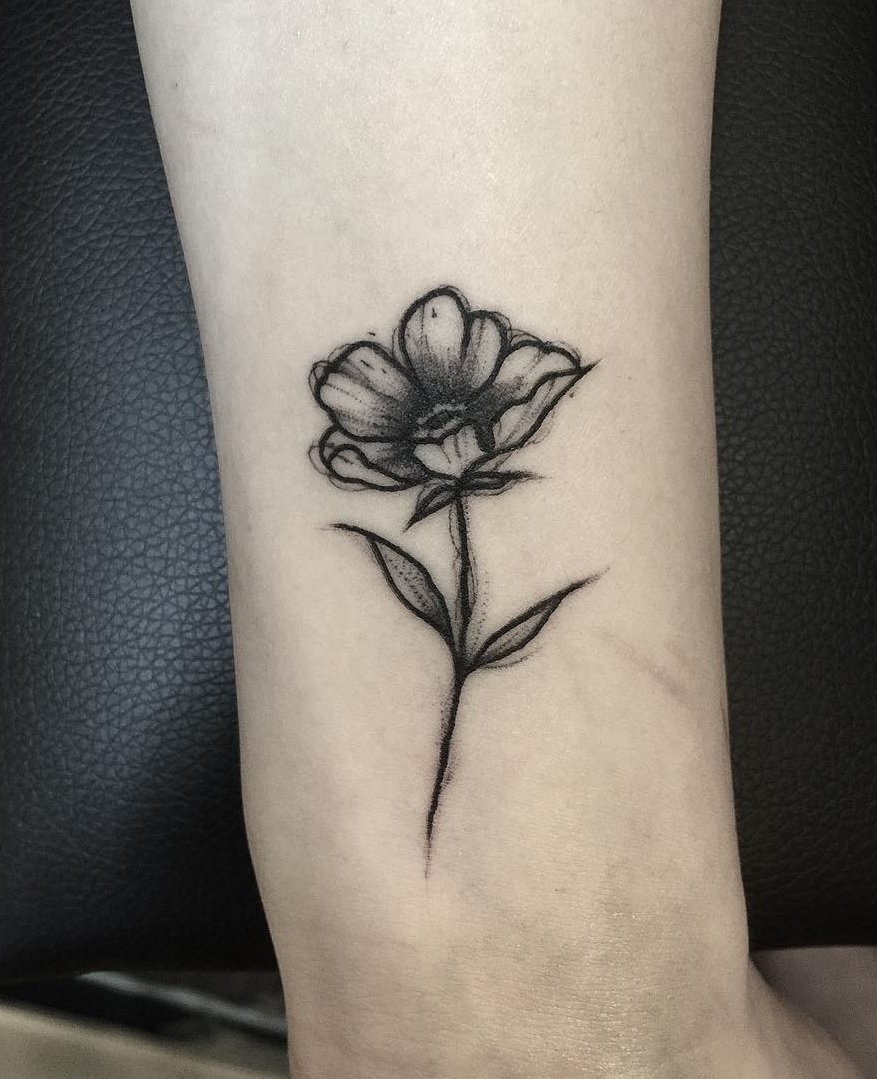 Small Flower Tattoos Designs, Ideas and Meaning - Tattoos For You