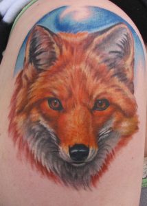 Fox Head Tattoos