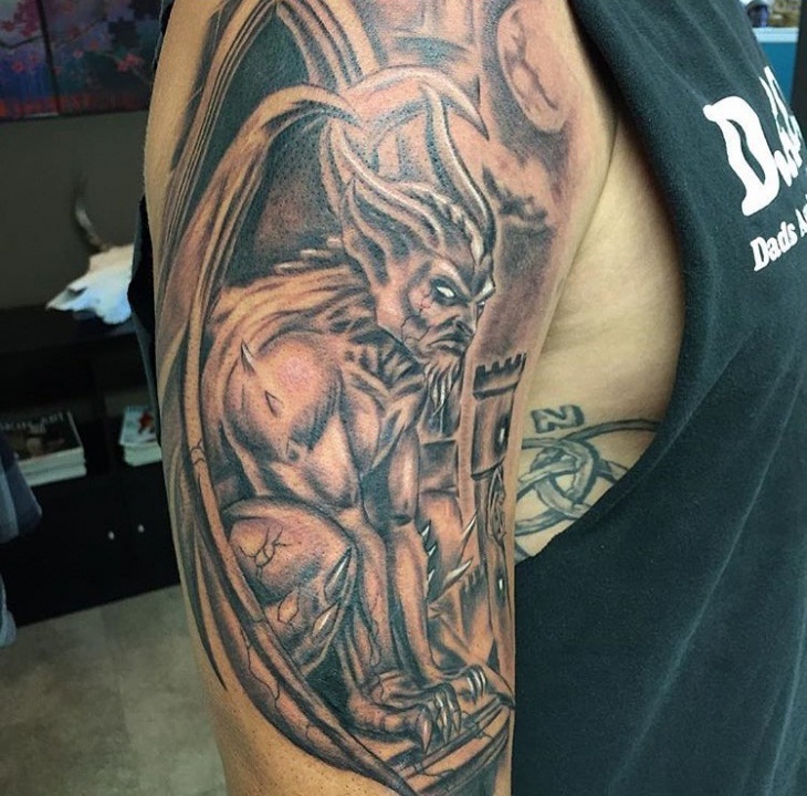 goliath gargoyle tattoo