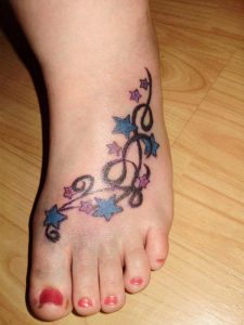 Girl Feet Tattoos