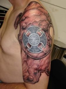 Gladiator Armor Tattoo