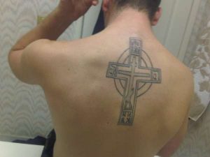 Greek Cross Tattoo