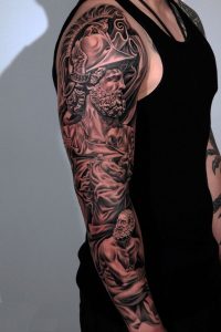 Greek Sleeve Tattoo