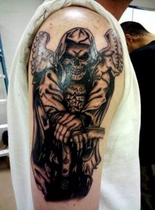 Grim Reaper Tattoo Design