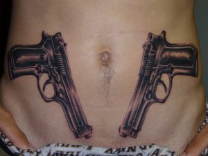 Gun Tattoo Designs