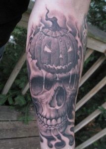 Halloween Skull Tattoos