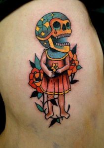 Halloween Tattoos for Girls