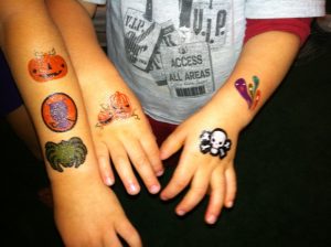 Halloween Tattoos for Kids