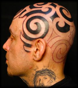 Head Tattoos for Men