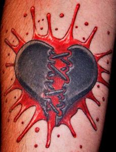 Heart Broken Tattoos