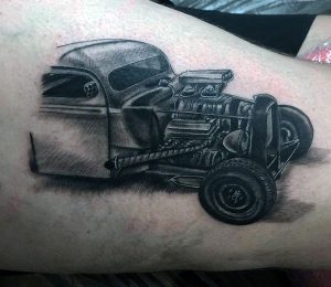 Hot Rod Tattoo Designs