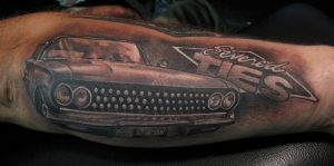 Hot Rod Tattoo Sleeve