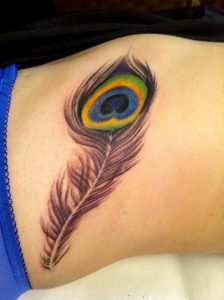 Images of Peacock Feather Tattoos