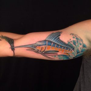 Inner Bicep Tattoo