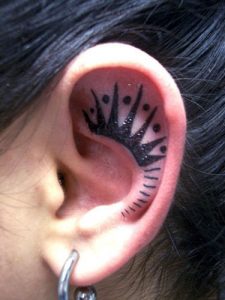 Inner Ear Tattoos
