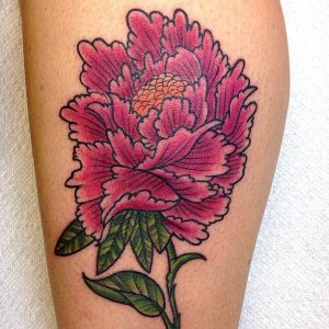 Japanese Peony Tattoo