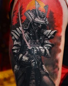 Japanese Warrior Tattoo