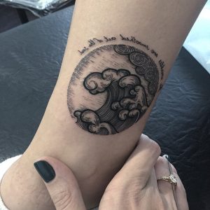 Japanese Wave Tattoo