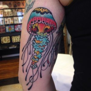 Jellyfish Tattoo Arm