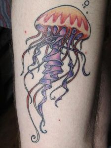 Jellyfish Tattoo Design