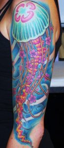 Jellyfish Tattoo Sleeve