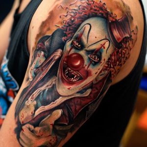 Killer Clown Tattoos