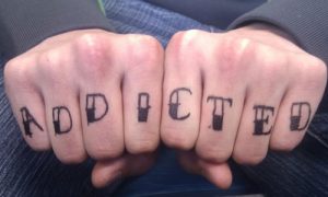 Knuckle Tattoo Font