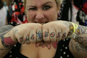 Knuckle Tattoos for Girls