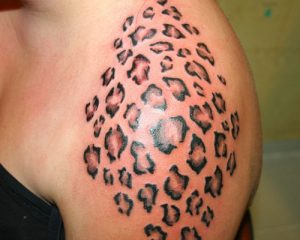 Leopard Print Tattoo Designs