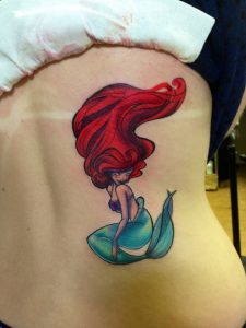 Little Mermaid Tattoos Images