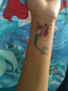 Little Mermaid Tattoos Wrist