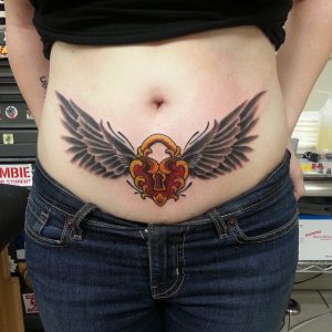 Lower Stomach Tattoos