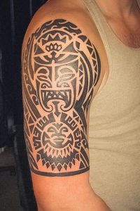 Mayan Sleeve Tattoo