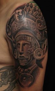 Mayan Warrior Tattoo