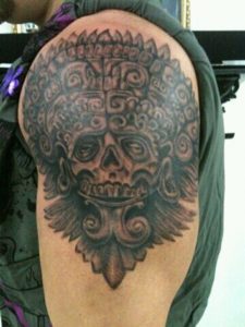 Mayan Warrior Tattoo