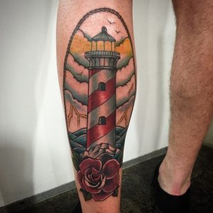 Mens Calf Tattoos