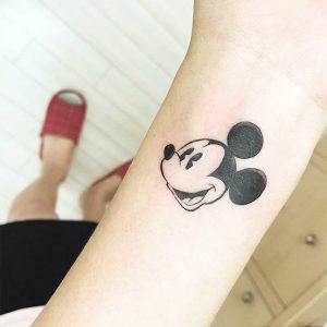 Mickey Mouse Head Tattoos