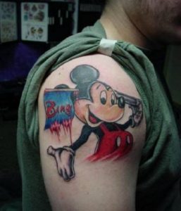 Mickey Mouse Tattoos for Men