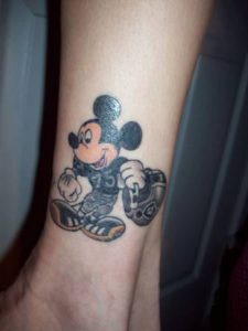 Mickey Mouse Tattoos for Women