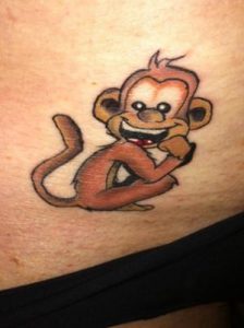 Monkey Tattoos for Women
