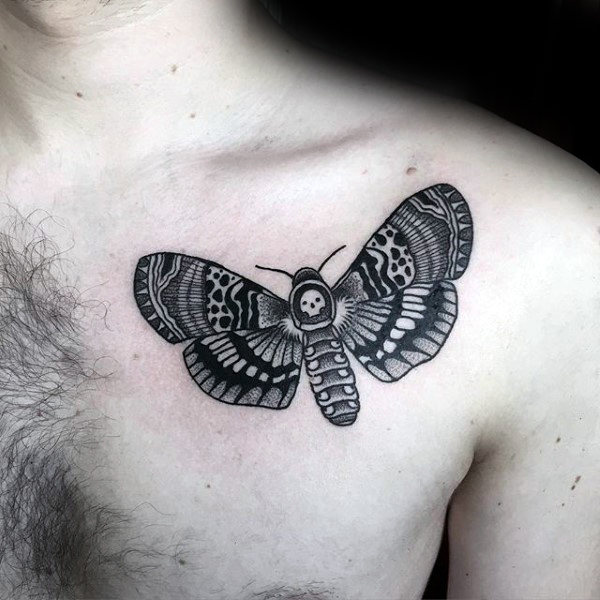 Interesting Dead Head Moth Tattoo Meanings  TattoosWin