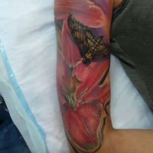 Moth Tattoo Sleeve