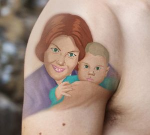 Mother Son Tattoo Images