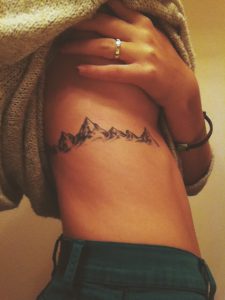 Mountain Tattoo Ribs