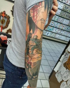 Naruto Tattoo Sleeve