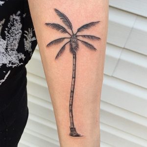 Palm Tree Tattoo