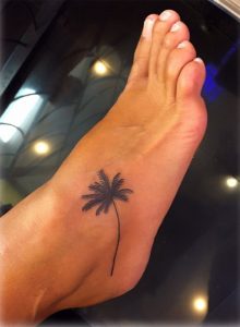 Palm Tree Tattoos for Girls